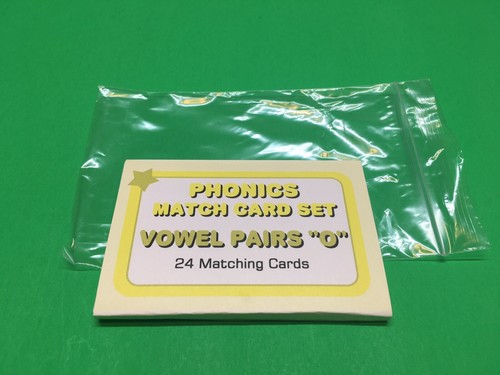 Phonics Match Cards : Long And Short Vowel A - U 5 Decks of 24 Cards - Picture 9 of 12