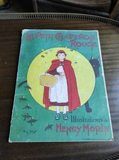 RARE Beau livre ancien LE PETIT CHAPERON ROUGE  Edit B.SIRVEN - 1935
