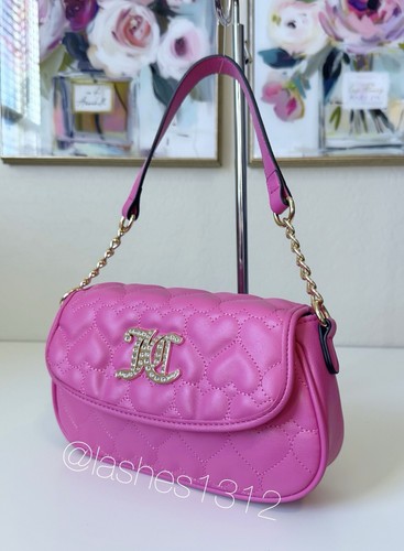 JUICY COUTURE Handtasche Straight From the Heart Schultertasche - Juicy Pink - Bild 3 von 8