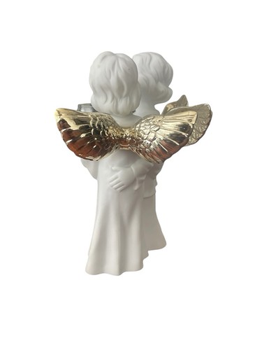 Vintage Dept 56 Winter Silhouette Figurines Angles Singing New In Packaging - Picture 5 of 8