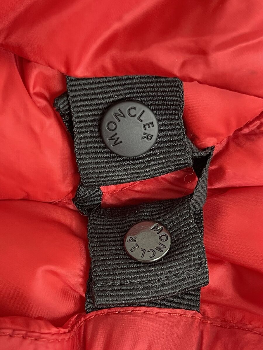 MONCLER GENIUS Men's Down Jacket Coat Puffer Red/Gray/White MONCLER GENIUS Men's Down Jacket Coat Puffer Red/Gray/White