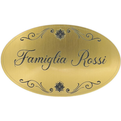 Targa In Legno Personalizzata Con Scritta Incisa – 24x7 Cm, Corda Per Appendere, Regalo Anniversario