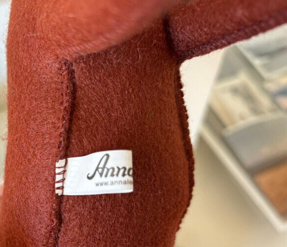 2012 ANNALEE Tourist Moose or Elk with Camera and Map Felt Figure