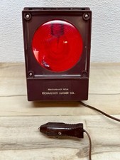 Vintage Telford 12v Vehicle Road Emergency Red And White Utility Light Tested Vintage Telford 12v Vehicle Road Emergency Red And White Utility Light Tested