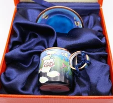 C Maddicott Charlotte di Vita Teacup & Saucer C196 2004 w/ Box