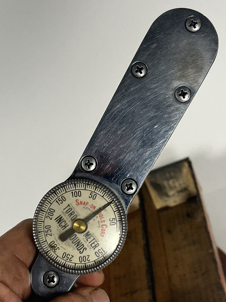 スナップオン　トルクメーターヴィンテージ SNAP-ON TORQOMETER TQ-1 INCH -POUNDS 1/4