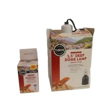 Thrive 5.5" Deep Dome Reptile Basking Heat Light Lamp  50 Watt Basking Bulb