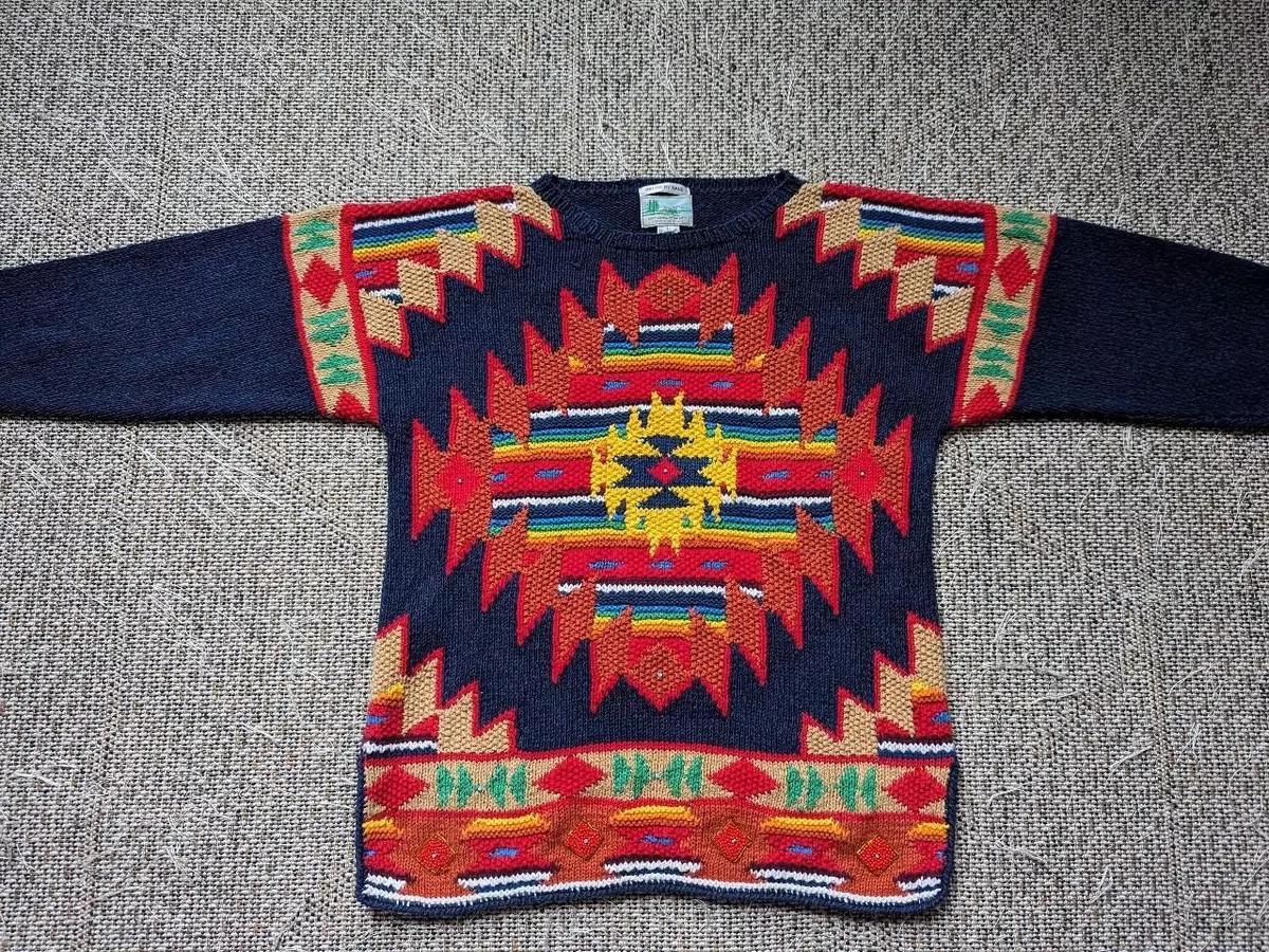 American indian top print sweaters