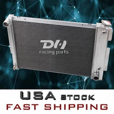 23"W Core 3Row Aluminum Radiator For 1967-68-69 Chevy Camaro Pontiac Firebird l6