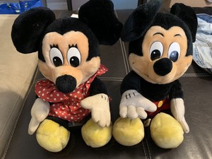 Vintage Mickey And Minnie Mouse Plush Disneyland Tush Walt Disney World Ebay Vintage Mickey And Minnie Mouse Plush Disneyland Tush Walt Disney World Ebay
