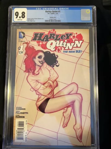 Harley Quinn #1 (2014) CGC 9.8 - Adam Hughes Variant Cover