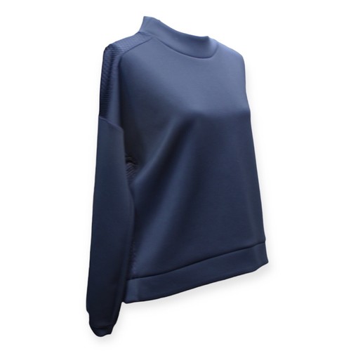 Pullover trasero de malla Calia By Carrie Underwood negro para mujer talla mediana caviar - Imagen 3 de 12