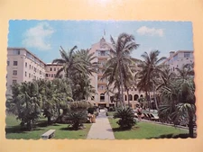 Sheraton British Colonial Hotel Nassau Bahamas vintage postcard 