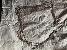 Vintage CHRISTIAN DIOR Silver 5 Strand Tiered Drape Chain Belt 27 in