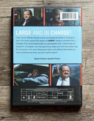Cannon The Complete Third 3rd Season 3 (DVD, 2012, 6 Disc Set