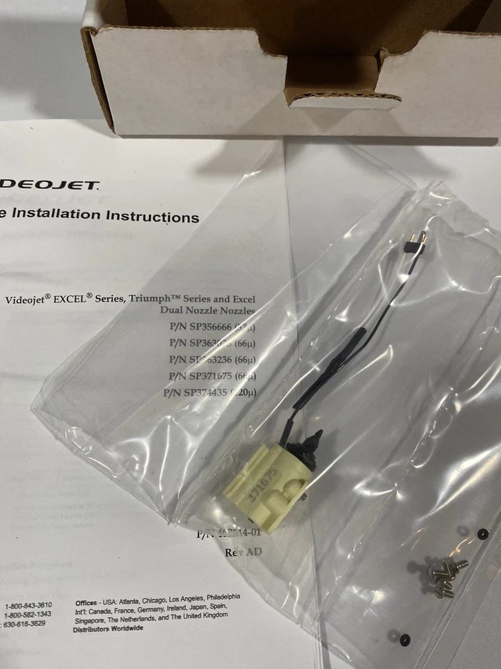 Videojet Original Nozzle SP371675 66u Micron NEW Videojet - Image 2 of 4