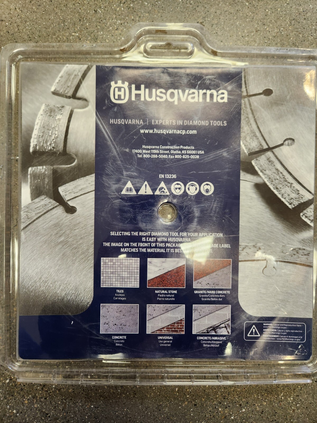 Husqvarna 589719301 Diamond Blade 16" HS5 eBay
