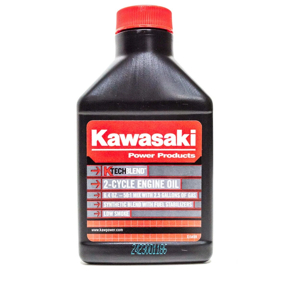 48PK Kawasaki 99969-6084 6.4oz 50:1 2.5 Gallon 2 Cycle Engine Oil K-TECH - Image 2 of 2