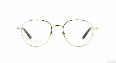 Gucci GG 0392O 003 Gold/Havana Eyeglasses | eBay