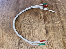 ☎️ Ivory Braided GPO Bell Set Cord to connect 232 phone to Bell set 26 ☎️