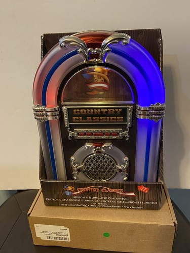 60’s Country Classics Tabletop Jukebox Musical Illuminated Centerpiece. - Picture 3 of 8