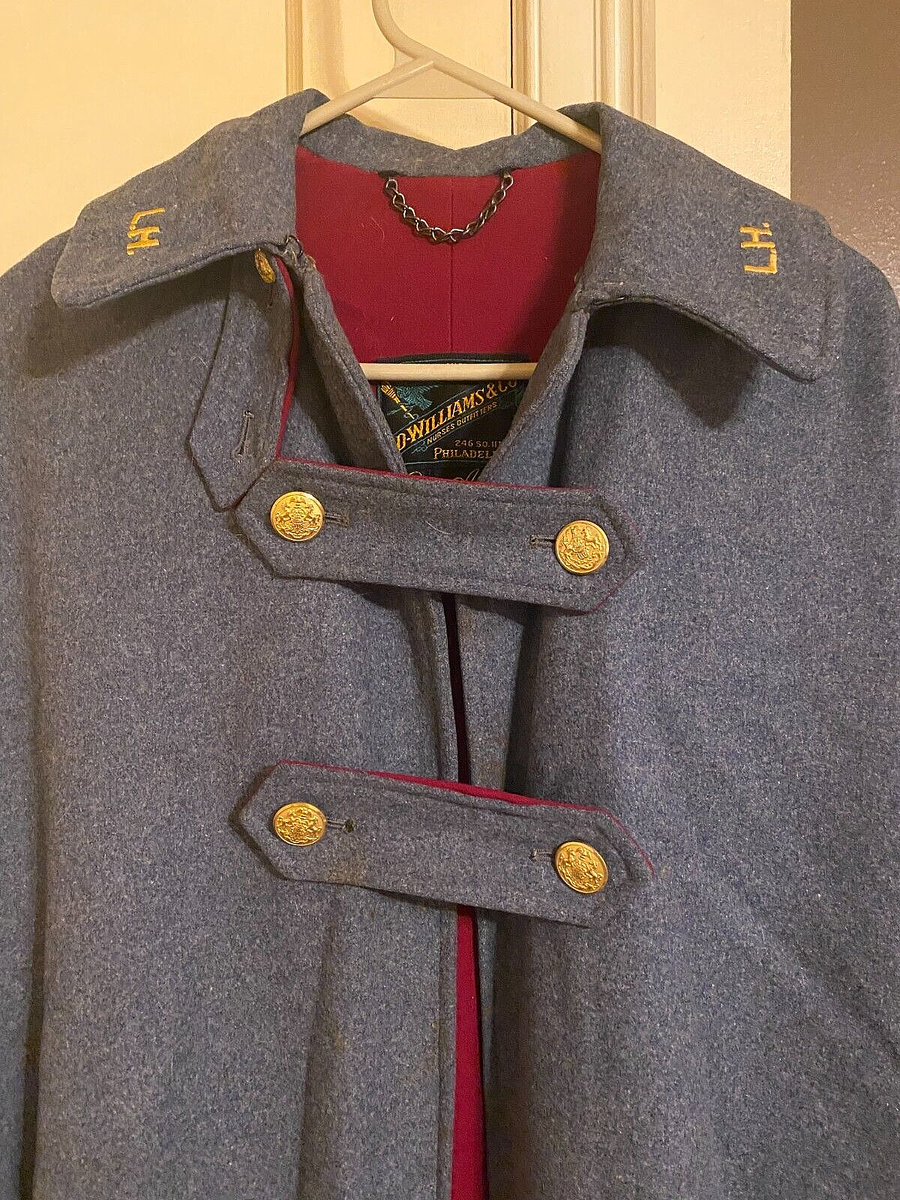 nalaナラ　Wool cape coat grey wool cape / wool cape coat / hooded gray wool cape