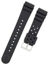 Seiko 22mm Rubber Dive Strap For Model Series SKX173 Watch