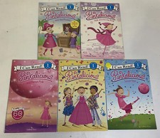 Lot of 5 Pinkalucious I Can Read Level 1 Paperback Books: Pinkalicious And Plane
