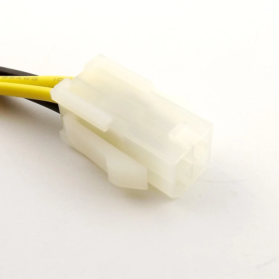 4 Pin P4 ATX 12v Male to Female Extension CPU Motherboard Power Supply Cable 1FT - Image 4 of 4