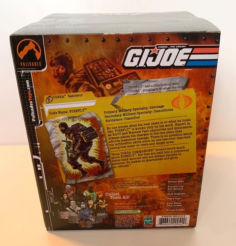 2003 GI Joe Firefly Mini Mini Bust Collectors Club Super Rare Palisades MIB! - Picture 6 of 7