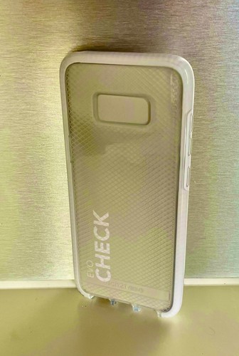 Genuine Tech 21 Clear White Case Cover for Samsung S8 Plus T21 5604 - Picture 9 of 14