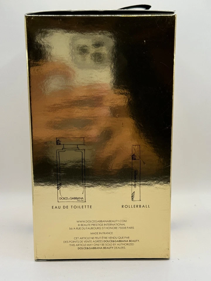 ТУАЛЕТНАЯ ВОДА THE ONE ОТ DOLCE&GABBANA 100 МЛ СПРЕЙ И РОЛЛЕРБОЛ 7,4 МЛ (НОВАЯ В КОРОБКЕ) - Изображение 3 из 3