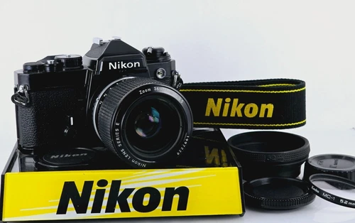 🌸[Near MINT] Nikon FE 35mm Film Camera Series E Ai-s Zoom 36-72mm F3.5 Lens JPN