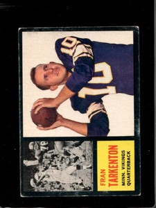 1962-TOPPS-90-FRAN-TARKENTON-VG-RC-ROOKIE-SP-VIKINGS-HOF-X6395