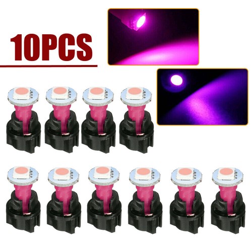 Car LED Light Instrument Panel Light Dash Lamp Bulbs Interior Accessories Purple - Imagen 3 de 12