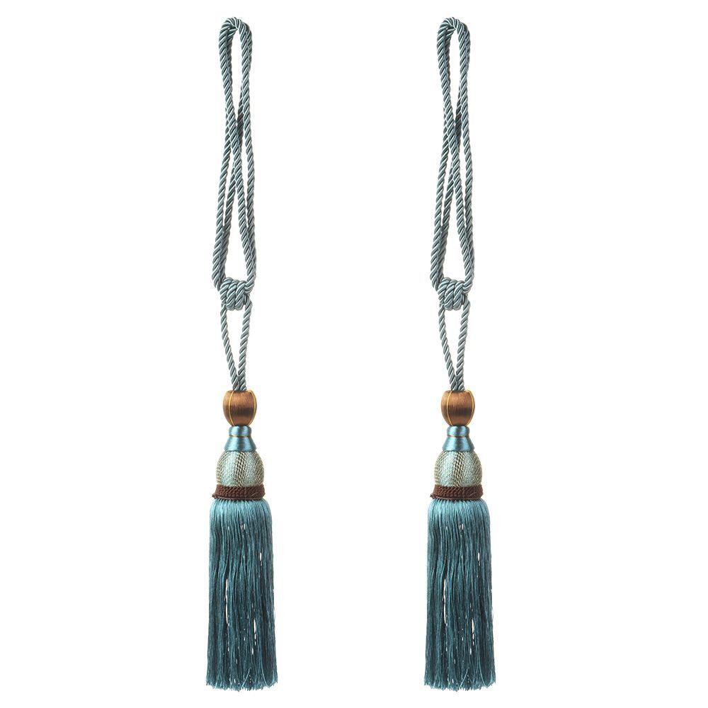 1 Pair Large Curtain Holdbacks Luxury Tie Backs Tassel Curtain Rope