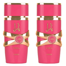 2Pcs Lattafa Yara Candy for Women Eau De Parfum 3.4 fl oz./100ml Long-lasting