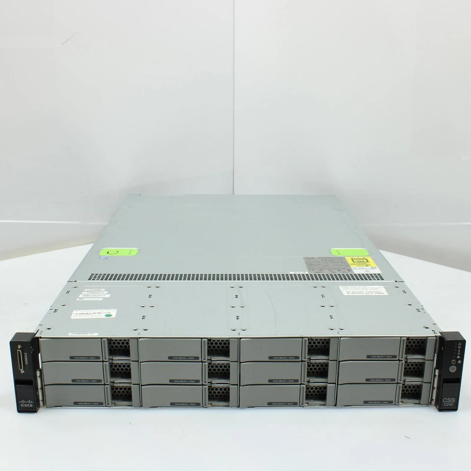Cisco 12 bahías 3,5" CPS-UCS-2RU-K9 V01 2xXeon E5-2620 128 GB sin unidades/servidor SO C Foto 2 de 4