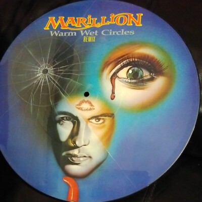 MARILLION ..  Warm Wet Circles 12''  PICTURE DISC