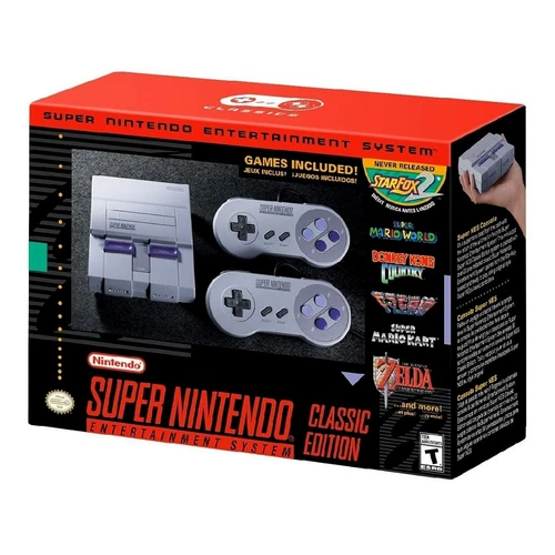 16Bit Super Nintendo Mini SNES Console (With 21 Built-In Games) CA Fast Shipping