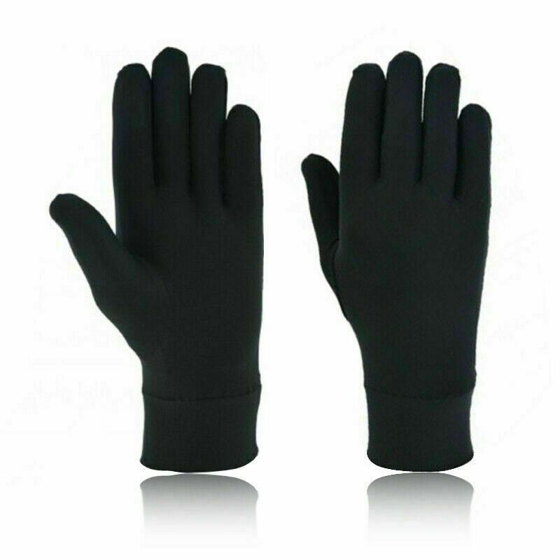 Lycra Silk Liner Thin Gloves Thermal Ski Inner Walking Cycling Motorbike