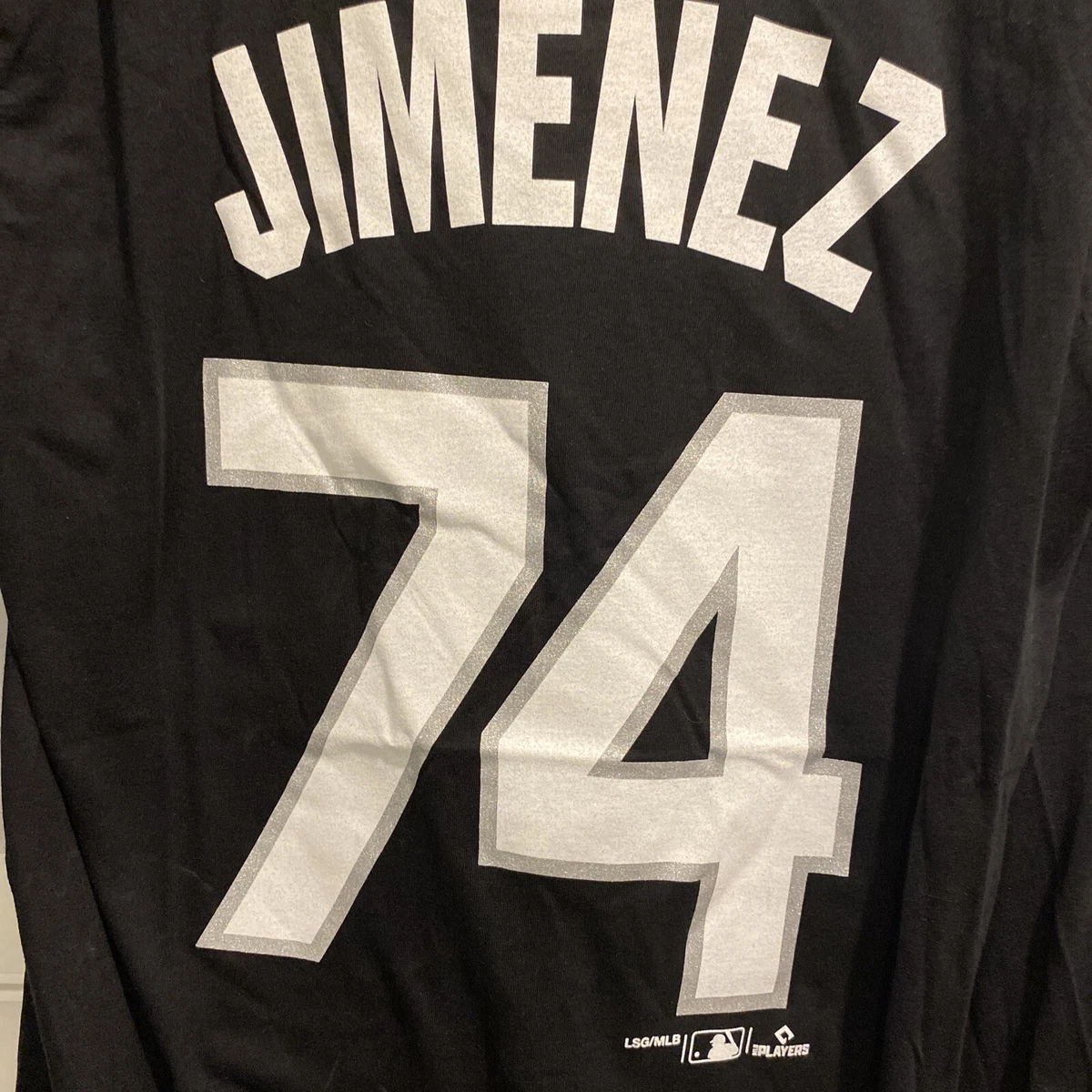 Eloy Jimenez T-Shirt Chicago White Sox MLB Soft Jersey #74 Cursive