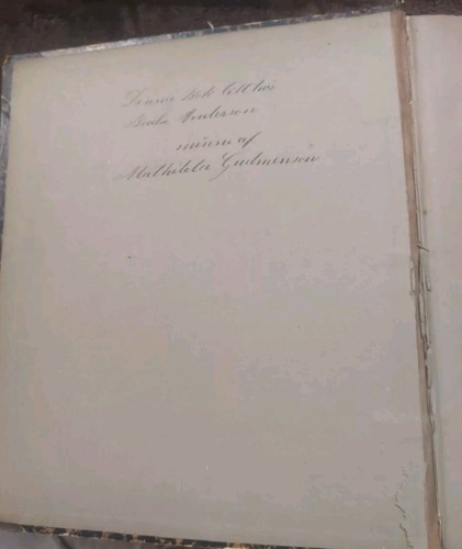 Antique 1873-1874 Marten Luthers Kyrko-Postilla Swedish Text Church Sermons F-S - Picture 6 of 9