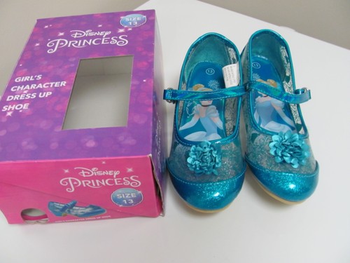 Disney Princess Cinderella Girl's Character Dress Up Shoes Size 13 - 第 1/8 張圖片