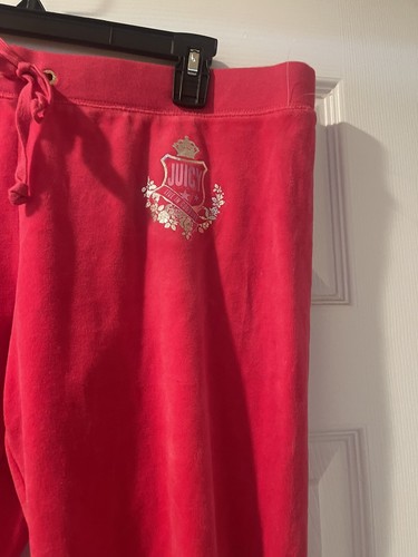 tuta juicy couture velluto rosa nuova taglia XL M nuova - Foto 3 di 6