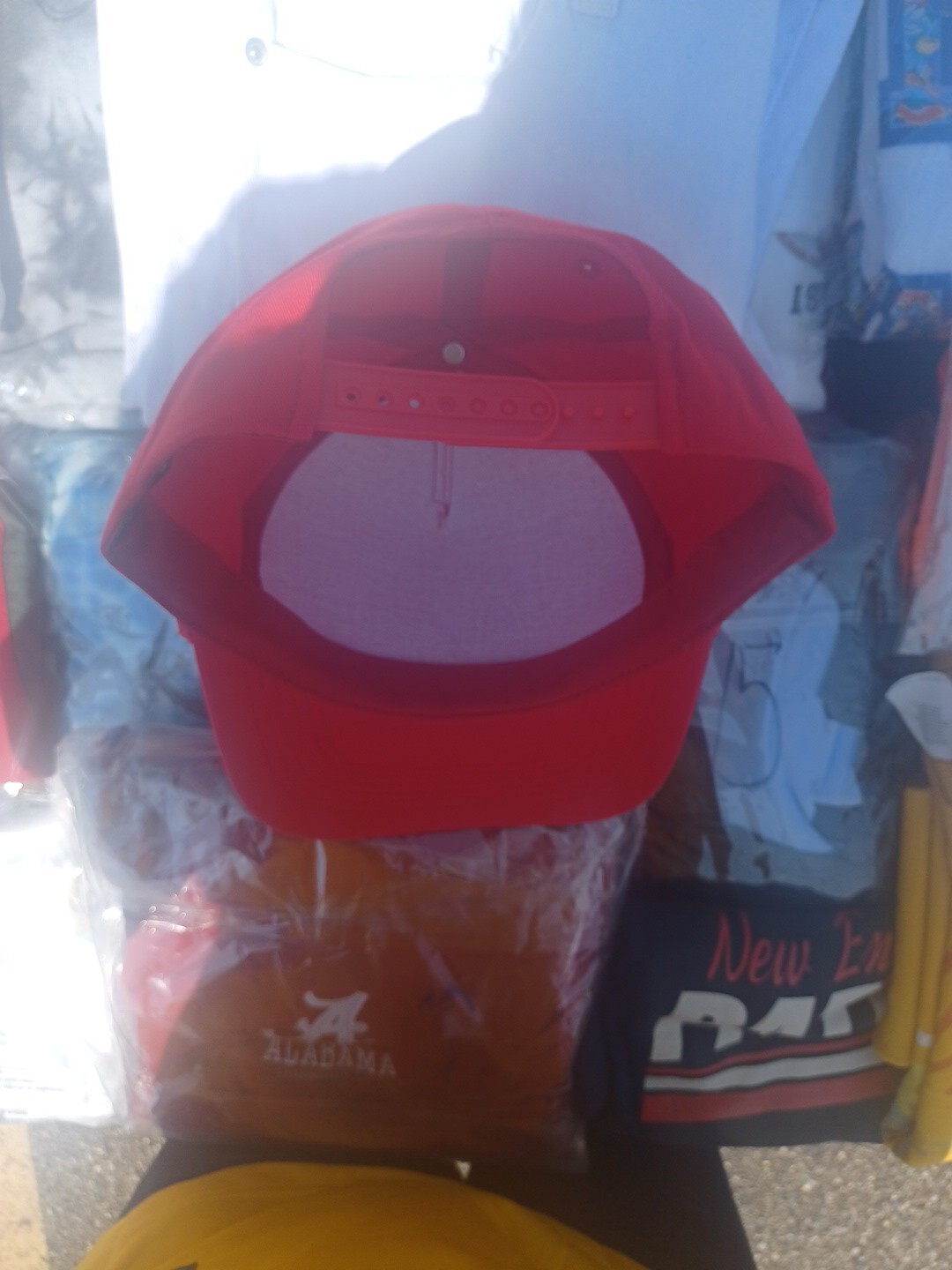 Snapback Hat Baseball Cap Trucker Solid Plain Bla… - image 4