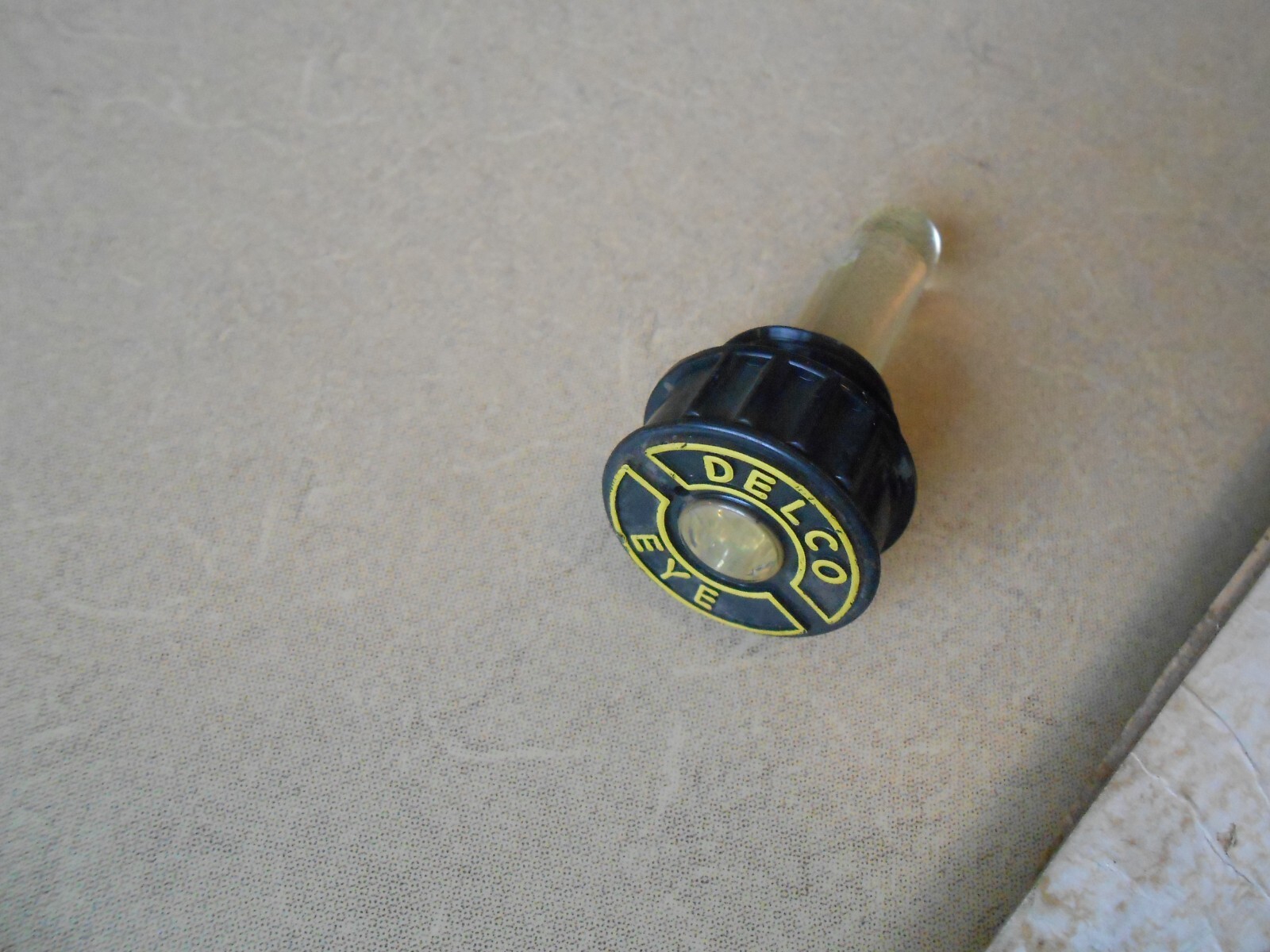 NOS OEM Delco Eye Battery Filler Caps Accessory Chevy Oldsmobile Buick