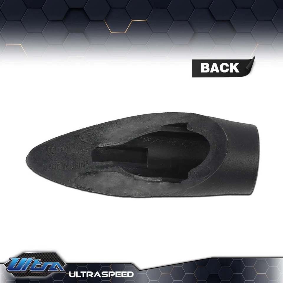 Ajuste para 94-02 Dodge Ram 1500 2500 3500 moldura base de montagem antena de rádio preta - Imagem 3 de 4