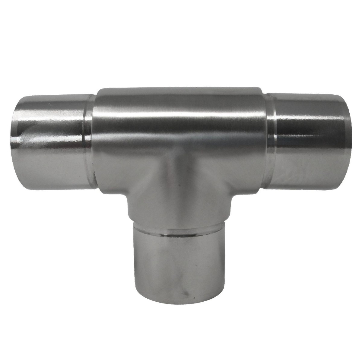 2 x Premium Edelstahl 90° Eckverbinder 3-Fach für Handlaufrohre Außen 2 x Premium Edelstahl 90° Eckverbinder 3-Fach für Handlaufrohre Außen