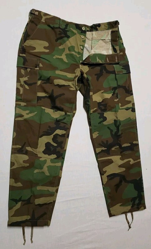 Army Combat Uniform BDU Trousers XL-R  NWOT Cargo Pants Ripstop. 